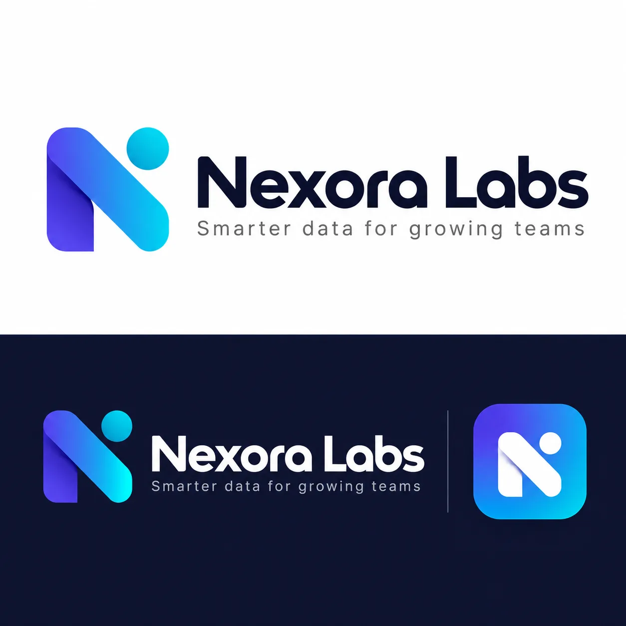 Geometric Tech Startup Logo Mark