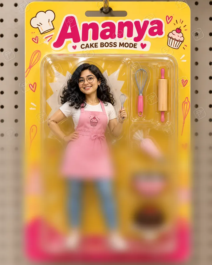Action Figure in Blister Pack with Your Hobby Accessories